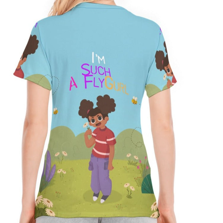 I'm Such A FlyGurl AOP Tee | 190GSM Cotton
