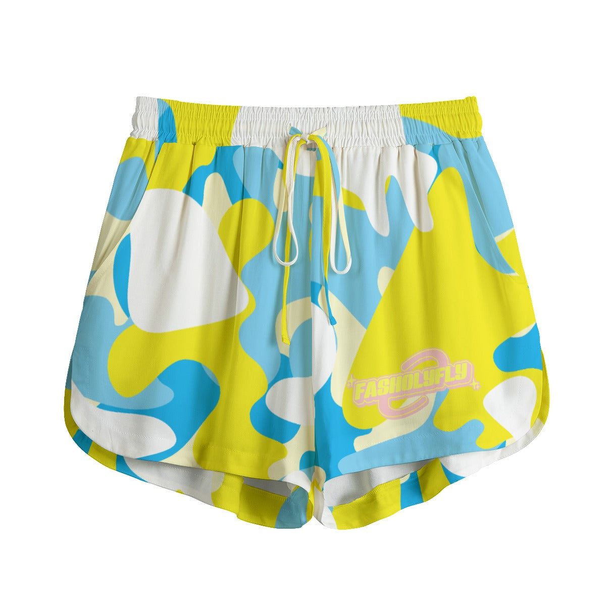 FFBerryLemonade Camo | Shorts With Drawstring  (Rayon)