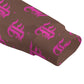FFBrown&Pink | Knitted Fleece Zip-up