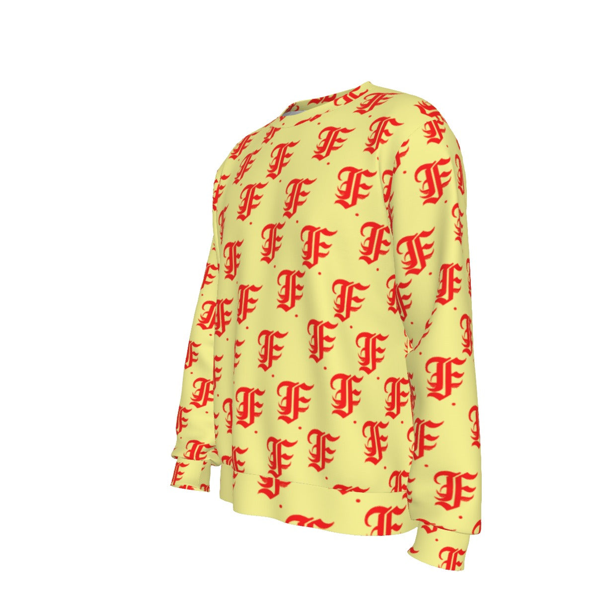 FFCreamRed | Basic Sweater