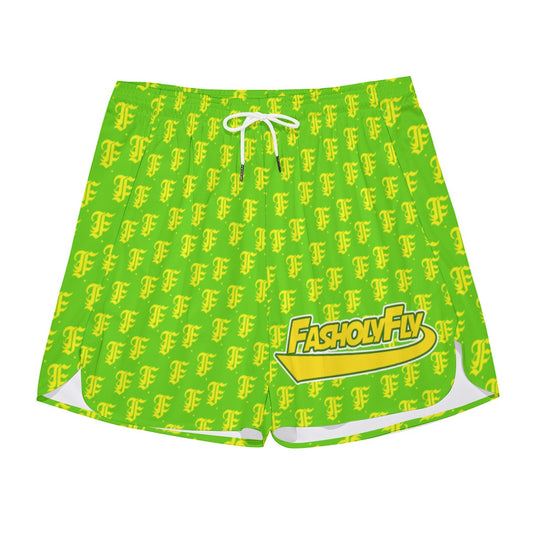 FFGreen & Yellow Swoosh | Track Shorts