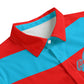 Red&Blue Striped Button-Up |115GSM Cotton poplin