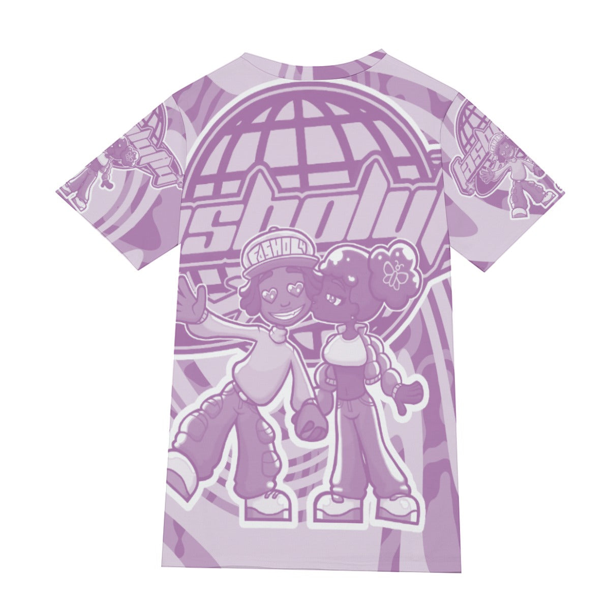 CyBeRLuV AOP TEE | 190GSM Cotton