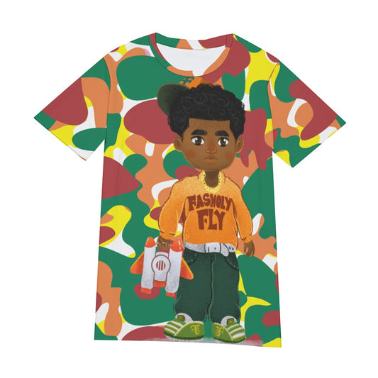 Jai'AirFly AOP TEE | 190GSM Cotton
