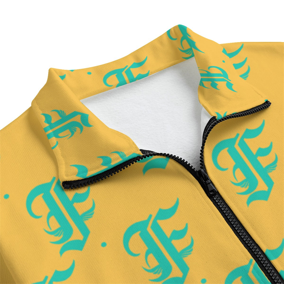 FFPOPYB | Knitted Fleece Zip-up