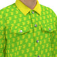FFGreenYellow Trucker Jacket | 245GSM Cotton