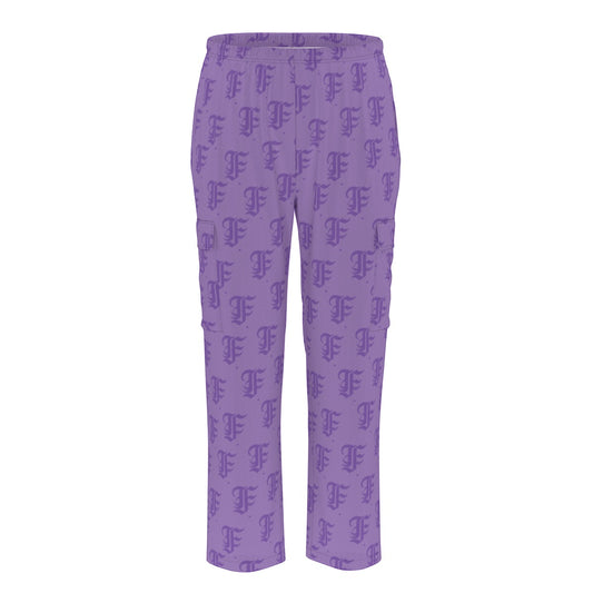 FFPurple | Track Cargo Pants