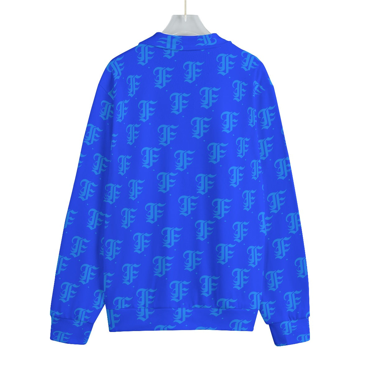 FFBlue | Knitted Fleece Zip-up