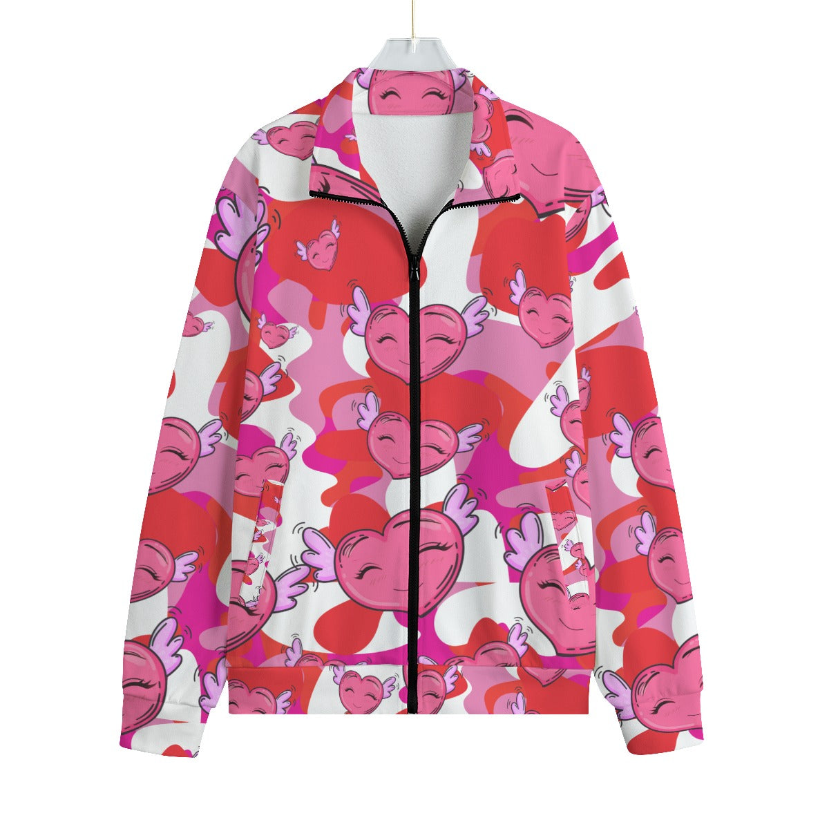 FFHearts | Knitted Fleece Zip-up