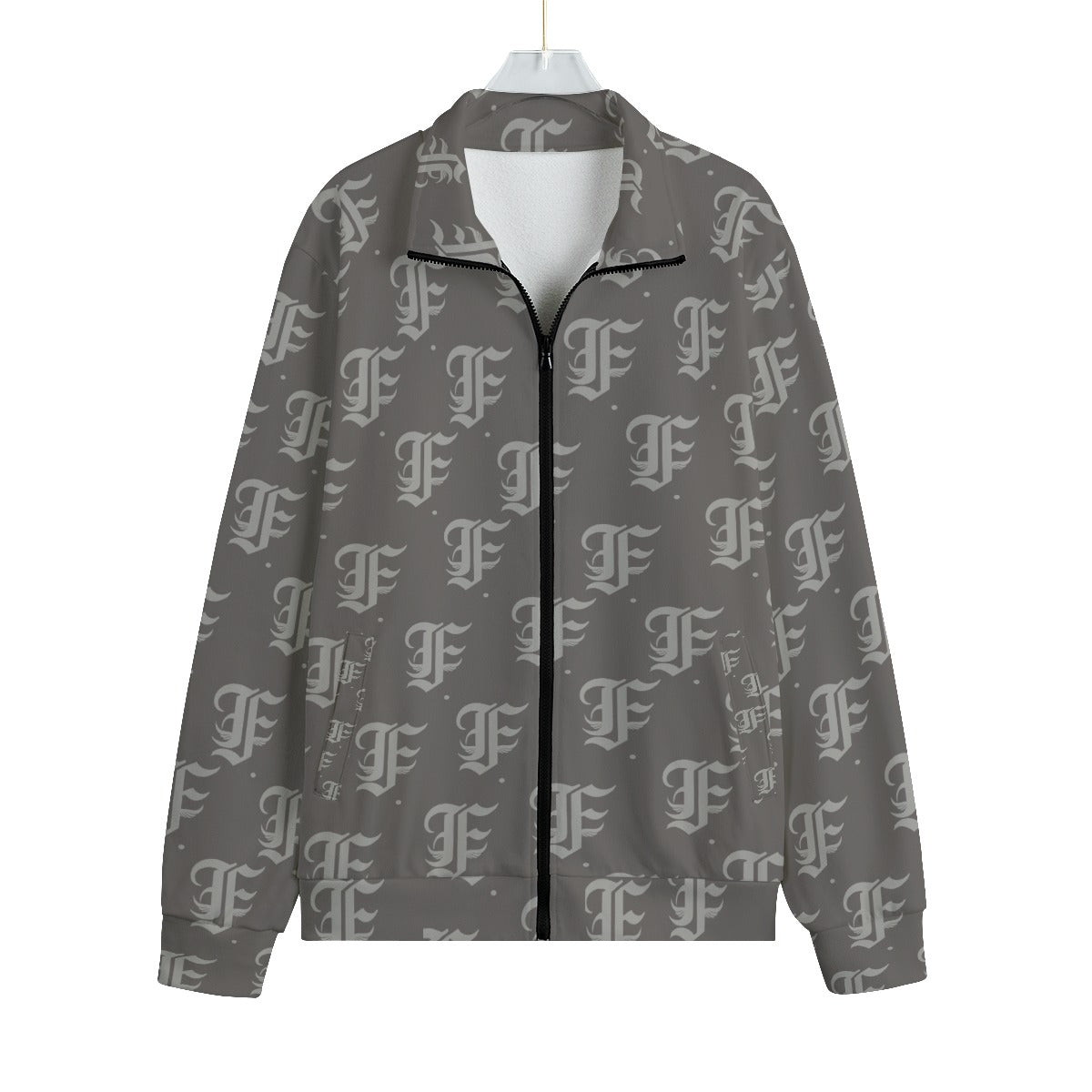 FFGrey | Knitted Fleece Zip-up