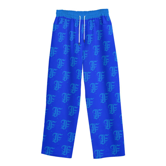 FFBlue Straight-leg Sweats | 245GSM Cotton