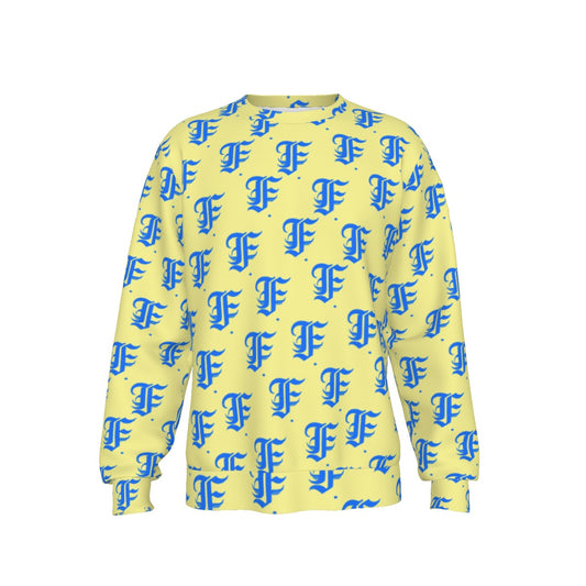 FFCreamBlue | Basic Sweater