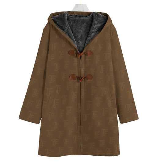 FFBrown | Fleece Canvas Coat