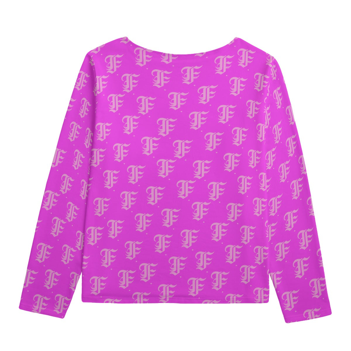 FFPink Boat Neck Sweatshirt | 310GSM Cotton
