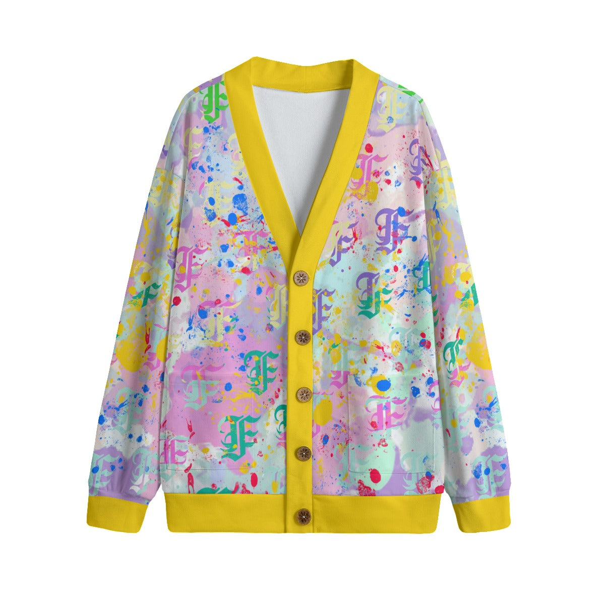 Pastel Splatter | Cardigan