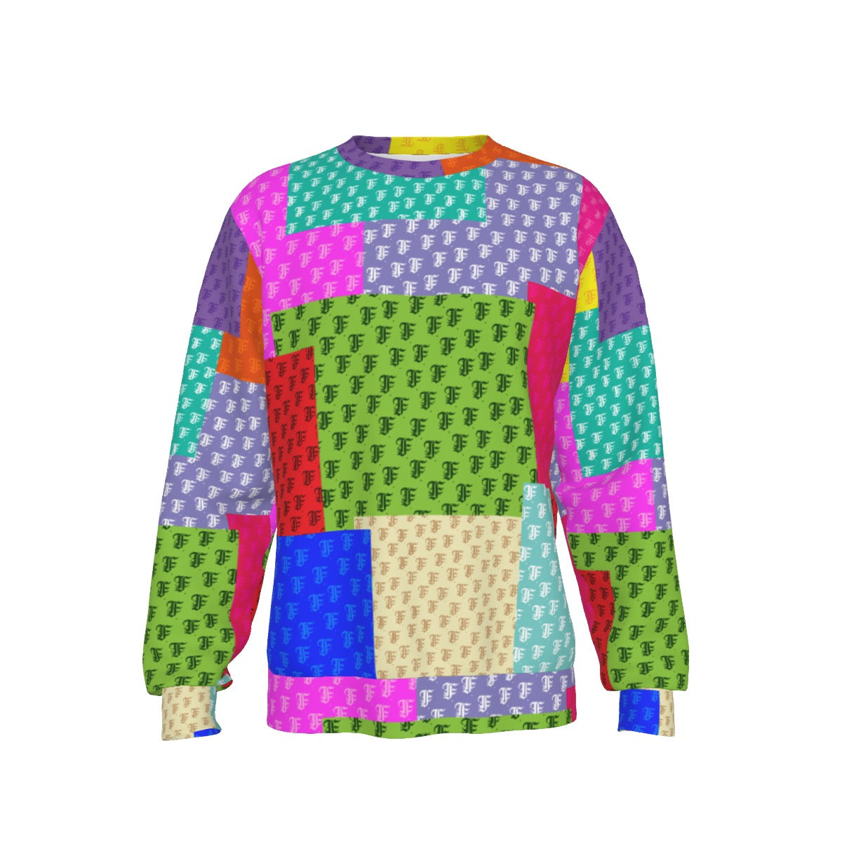 Pastel Patchwork | Basic Sweater