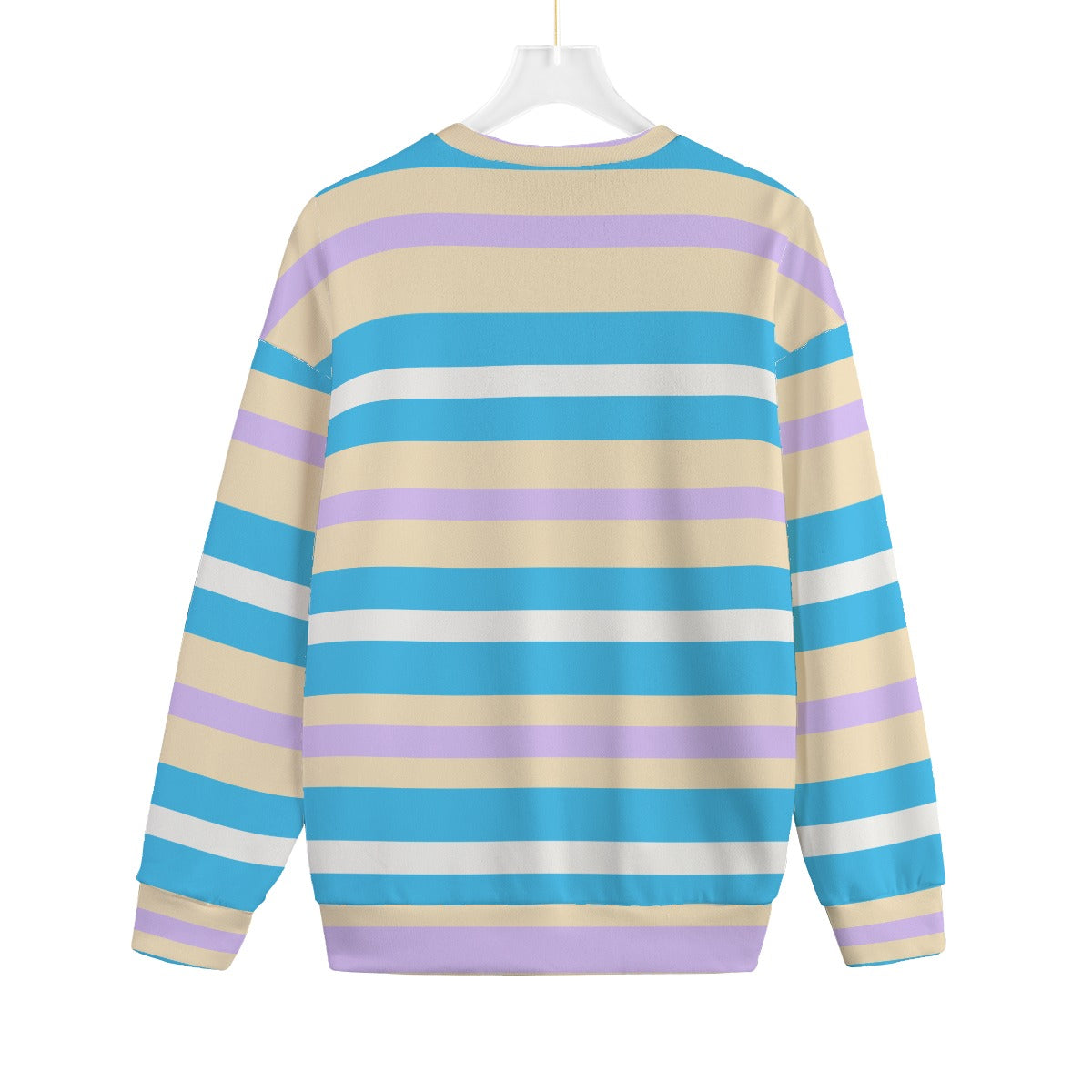 Lavender Cream | Drop Knitted Sweater