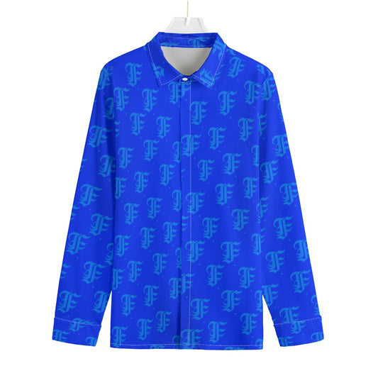 FFBlue Button-Up |115GSM Cotton poplin