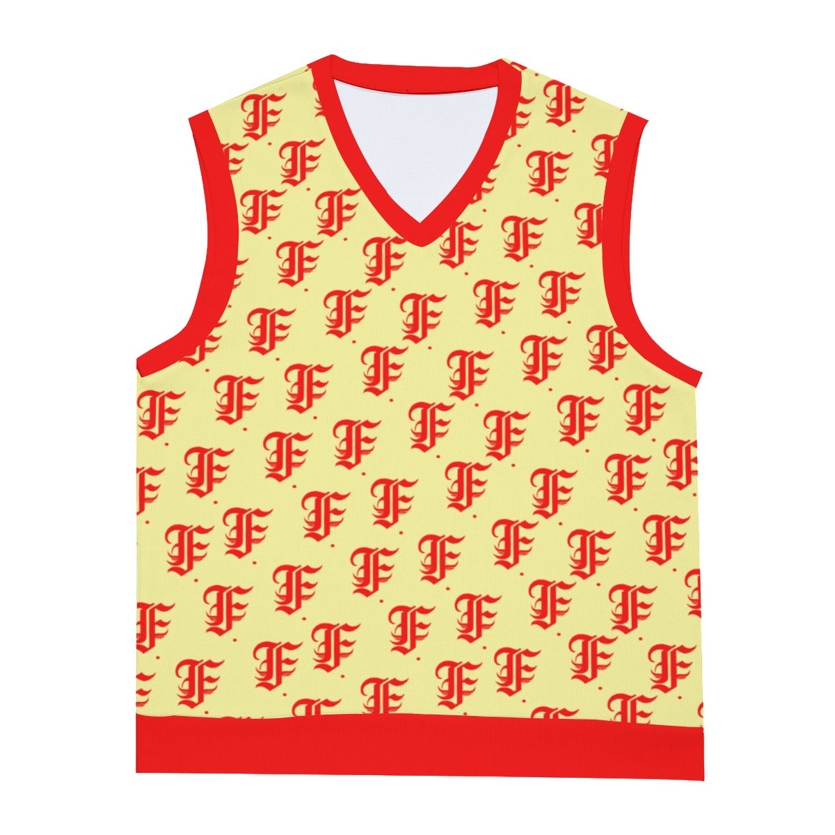 FFCremeRed | Sweatervest