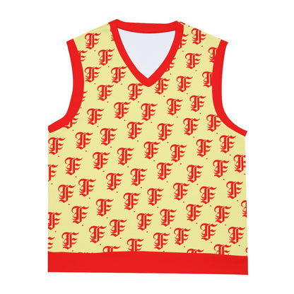 FFCremeRed | Sweatervest