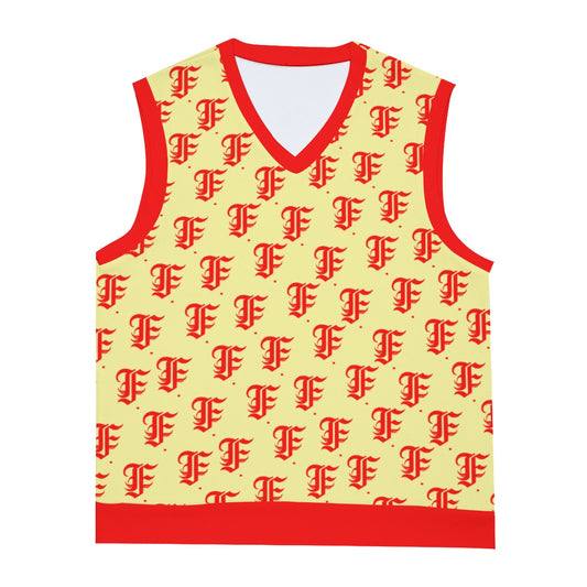 FFCremeRed | Sweatervest