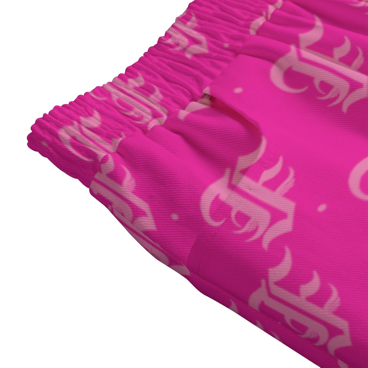 FFHotPink Mid-slit Skirt | 245GSM Cotton