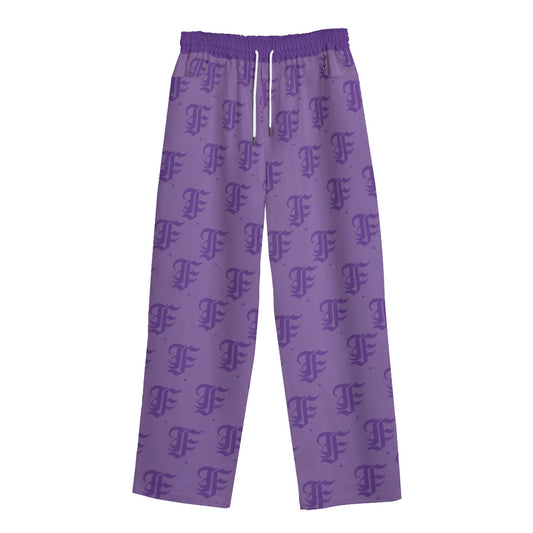 FFPurple Straight-leg Sweats | 245GSM Cotton