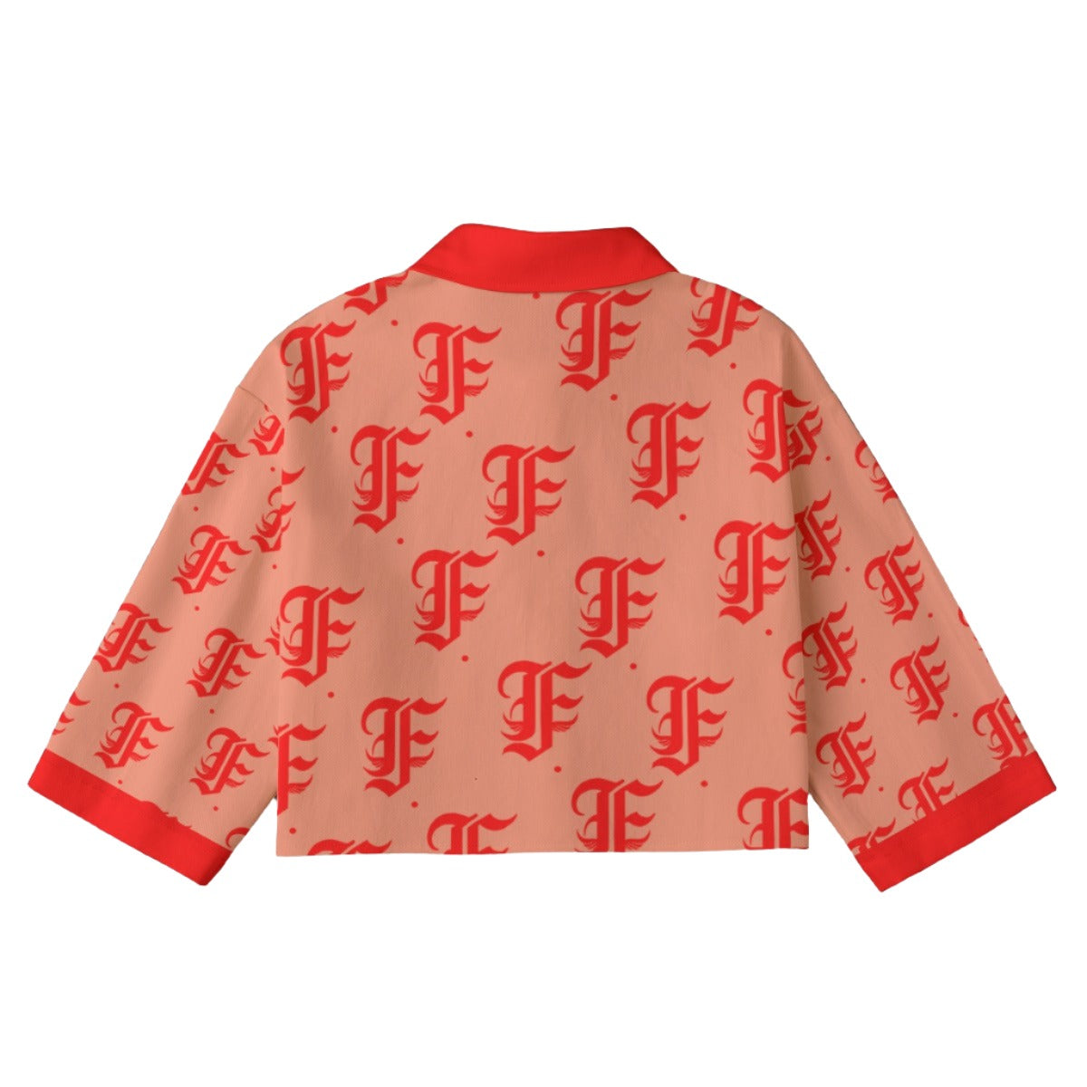 FFCherry [Cropped Button-Up Jacket] | 245GSM Cotton