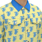 FFCremeBlue Trucker Jacket | 245GSM Cotton
