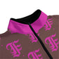 FFBrown&Pink | Quarter Zip Sweater