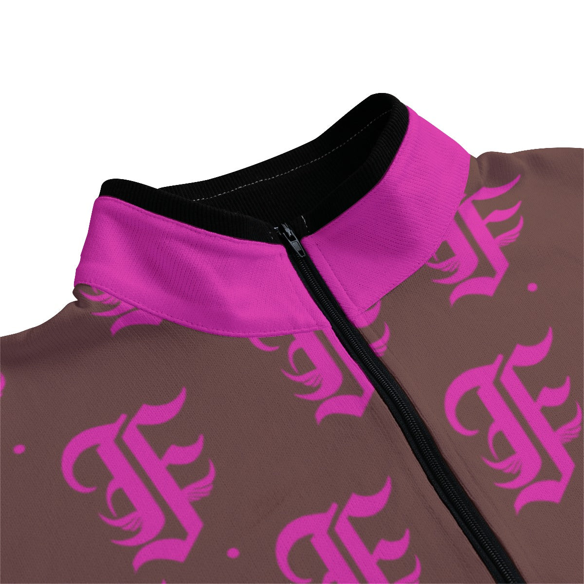 FFBrown&Pink | Quarter Zip Sweater