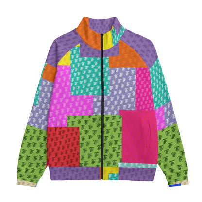 FFMulti-Color Patchwork Zip-up | 310GSM Cotton