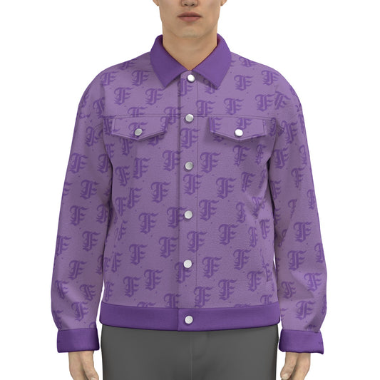 FFPurple Trucker Jacket | 245GSM Cotton