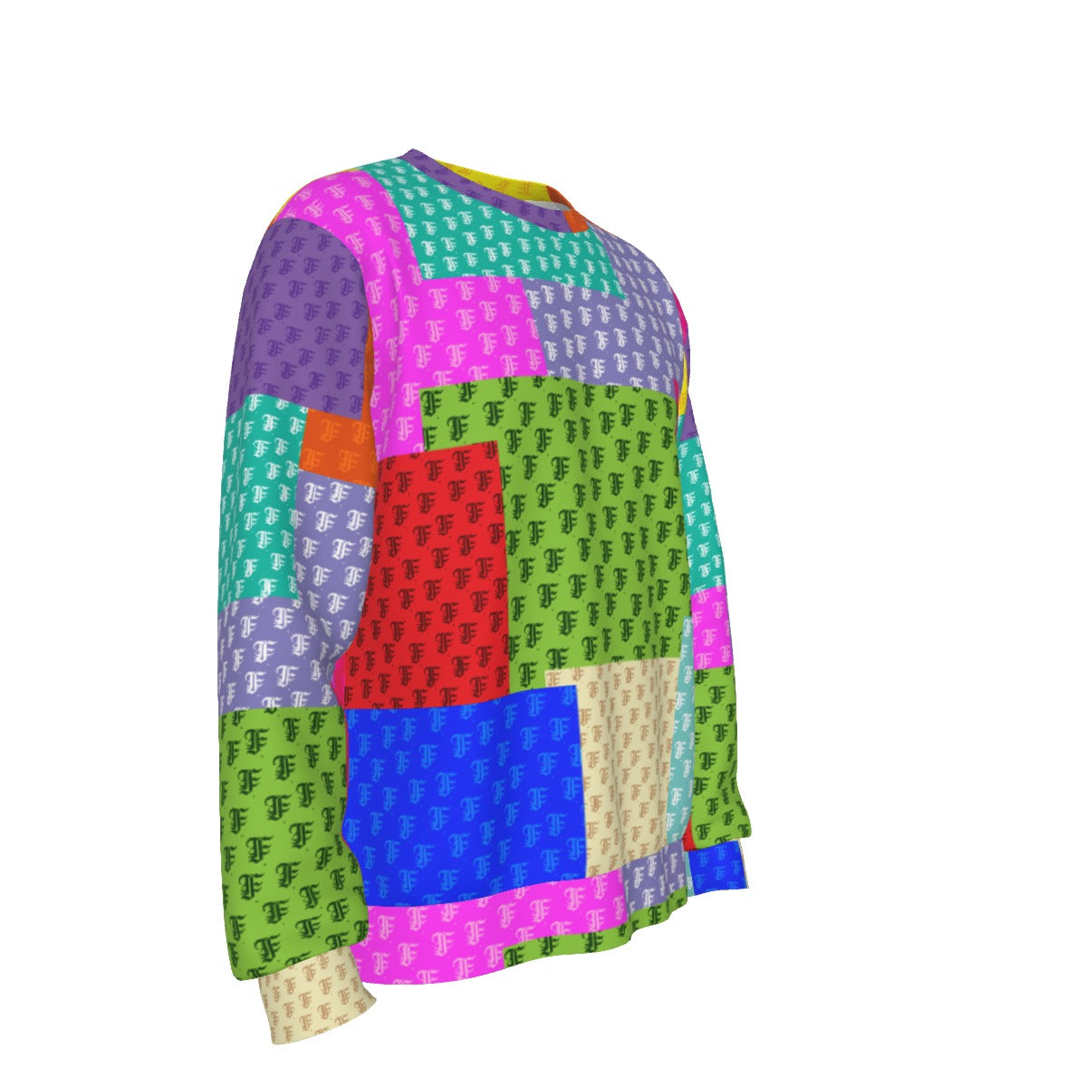 Pastel Patchwork | Basic Sweater