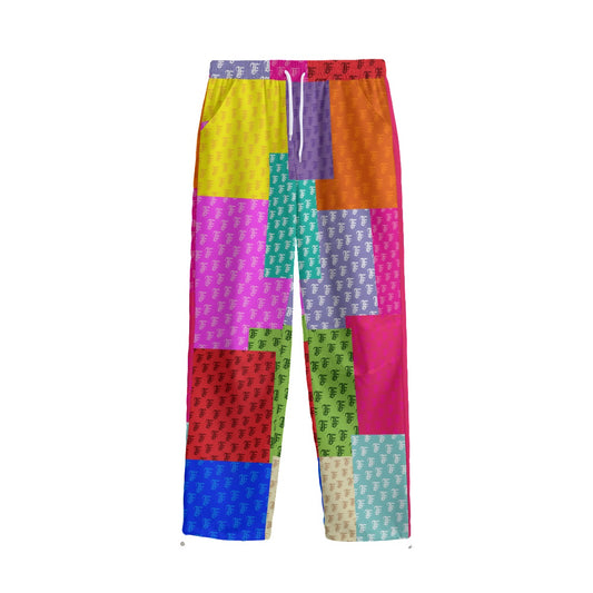 Pastel Patcwork | Windbreaker Pants