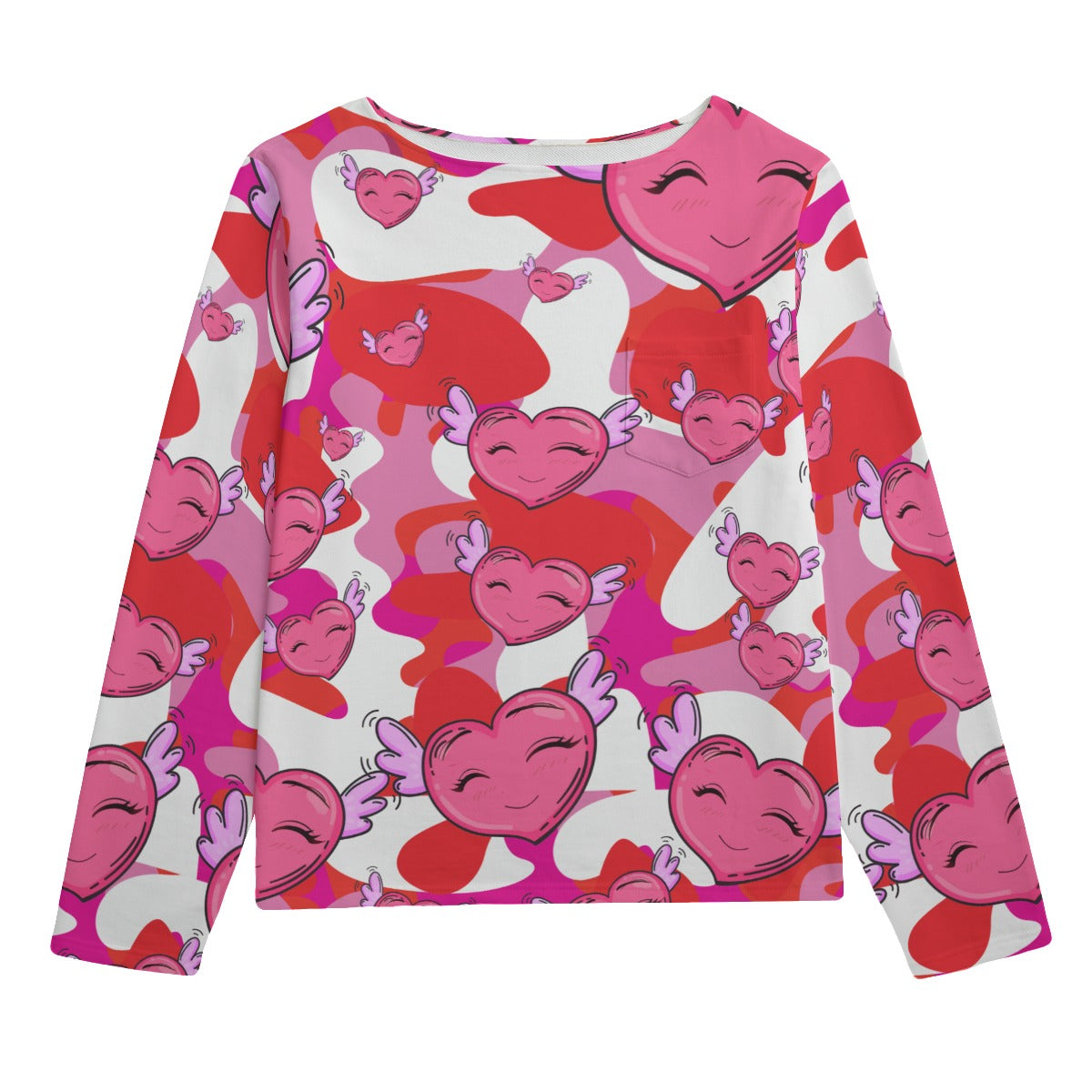 FFHearts Boat Neck Sweatshirt | 310GSM Cotton