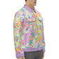 FFPastel Splatter Trucker Jacket | 245GSM Cotton