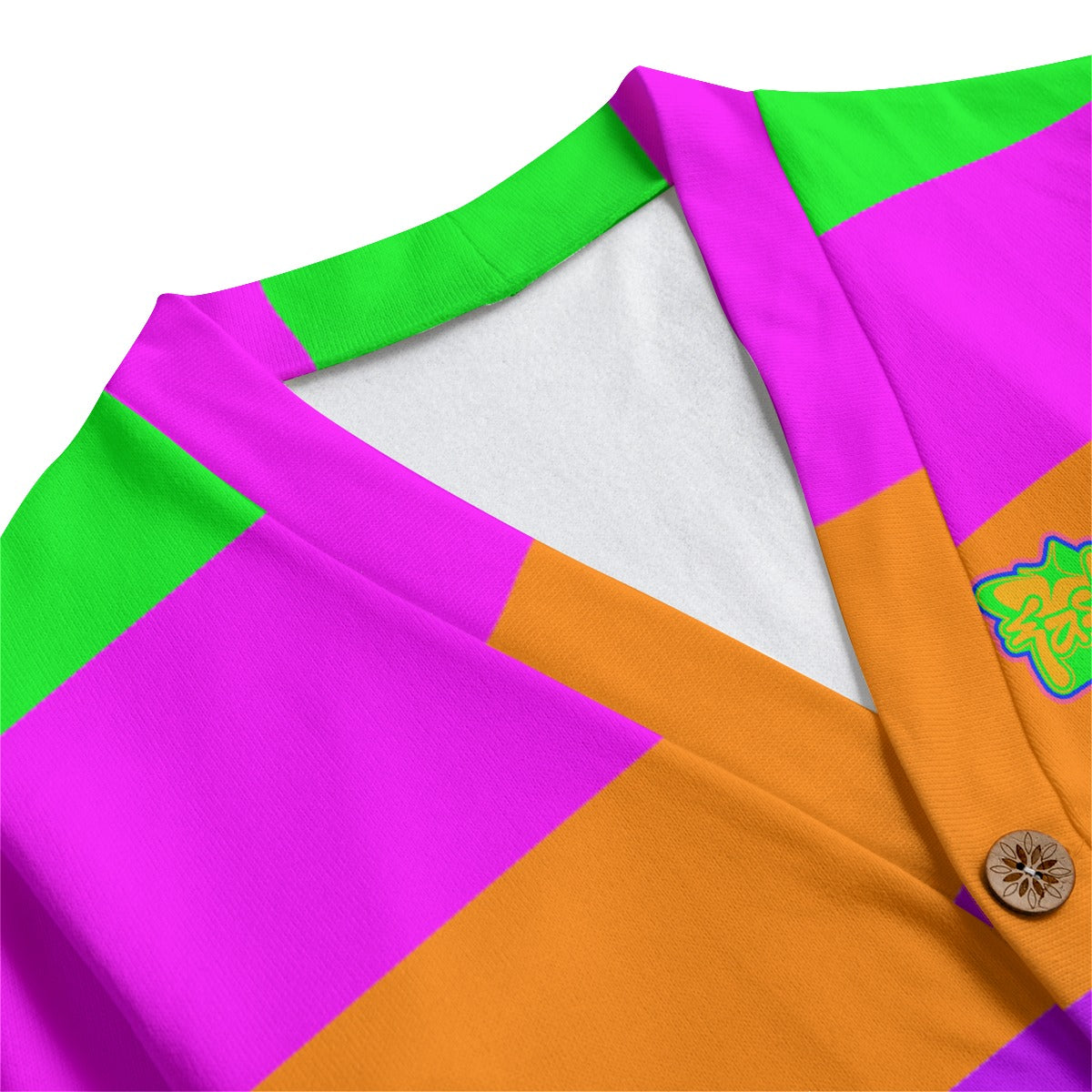 Neon Striped | Cardigan