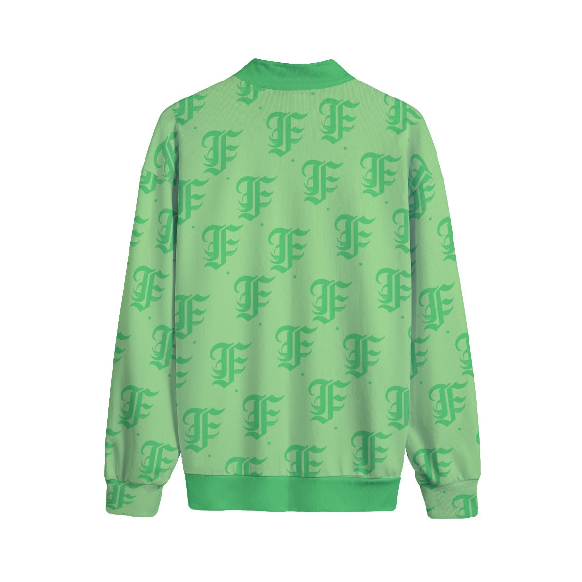 FFMintGreen | Quarter Zip Sweater