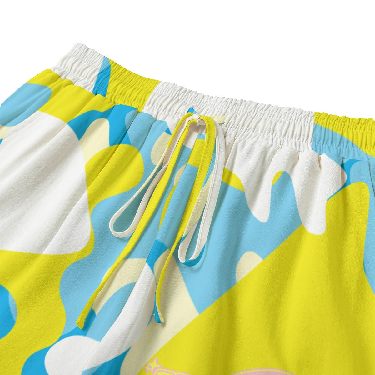 FFBerryLemonade Camo | Shorts With Drawstring  (Rayon)