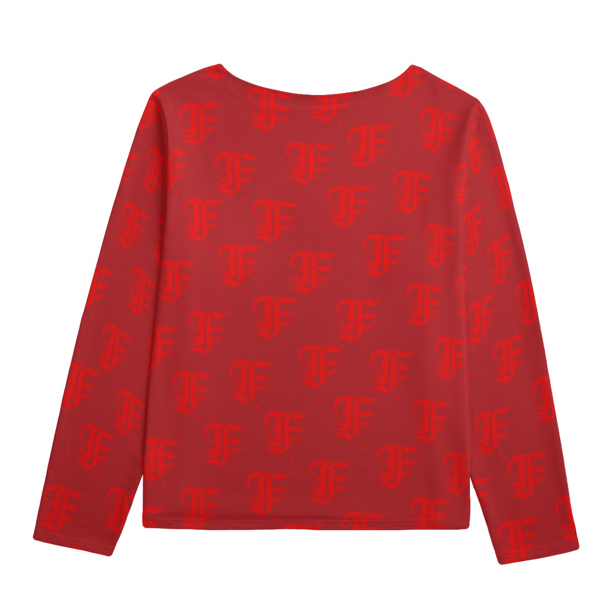 FFDarkCherry Boat Neck Sweatshirt | 310GSM Cotton