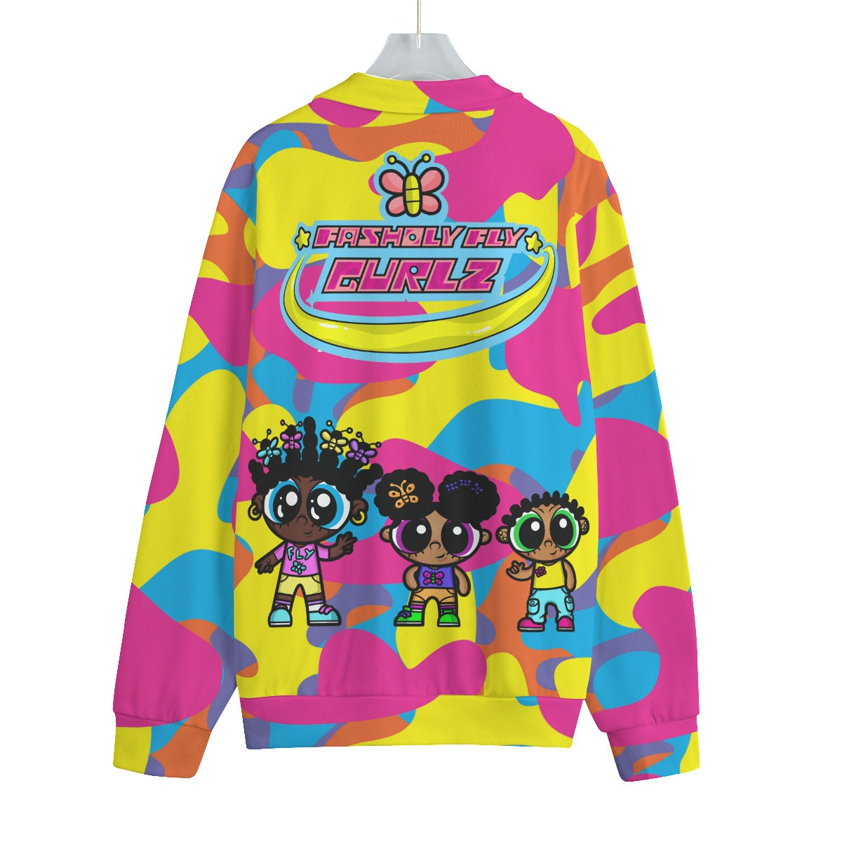 FFGURLZ Knit Zip Up