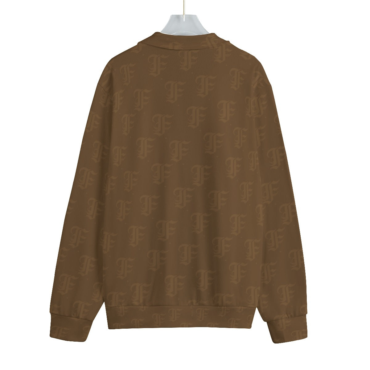 FFBrown | Knitted Fleece Zip-up