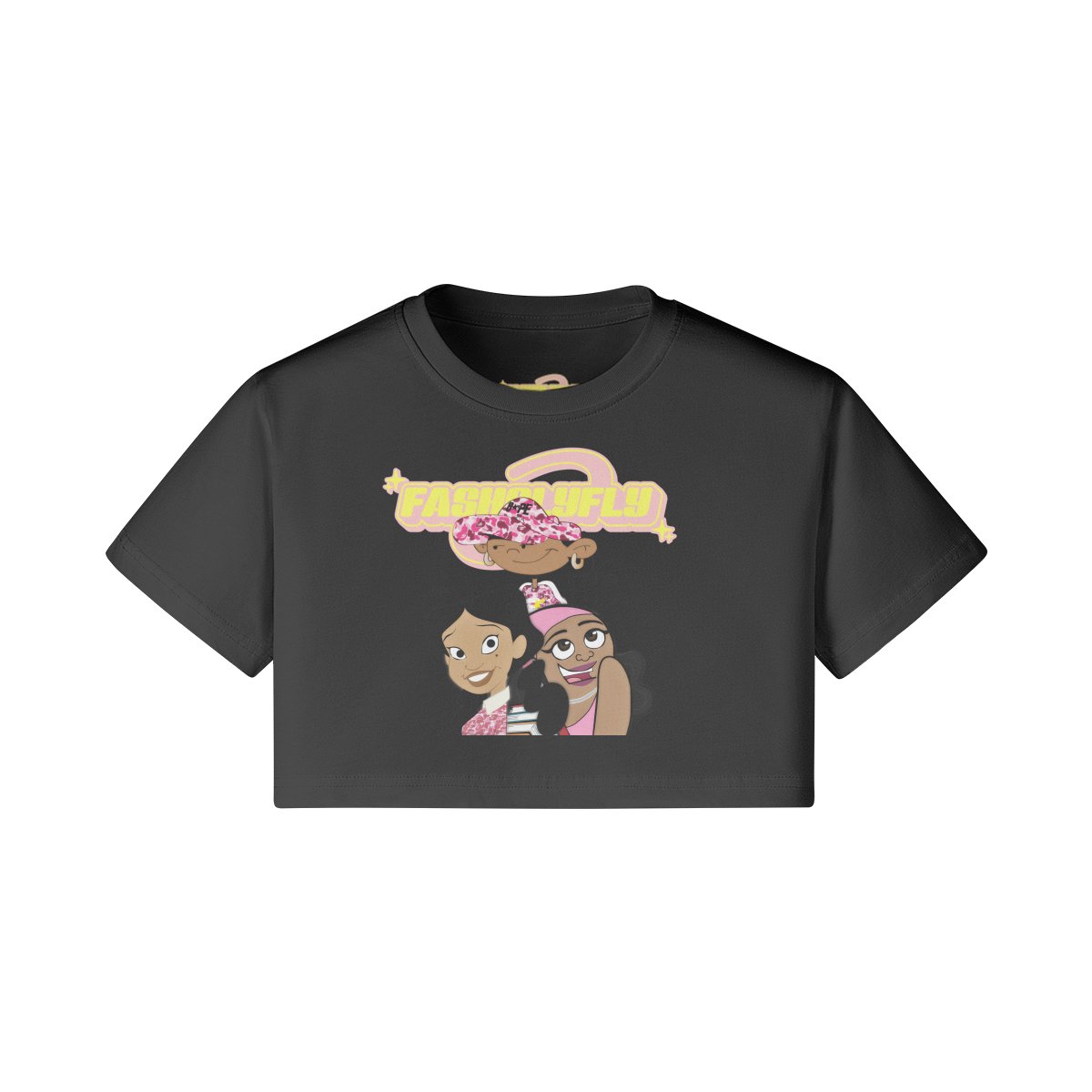 BLKGIRLPOP | 200GSM Crop Top