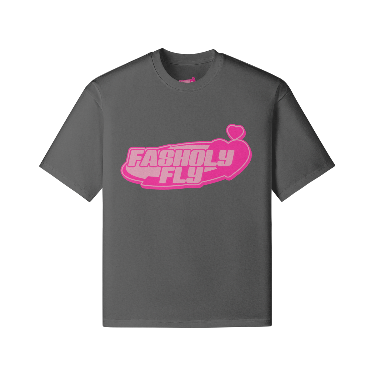 FFPink Hearts | 240GSM Boxy T