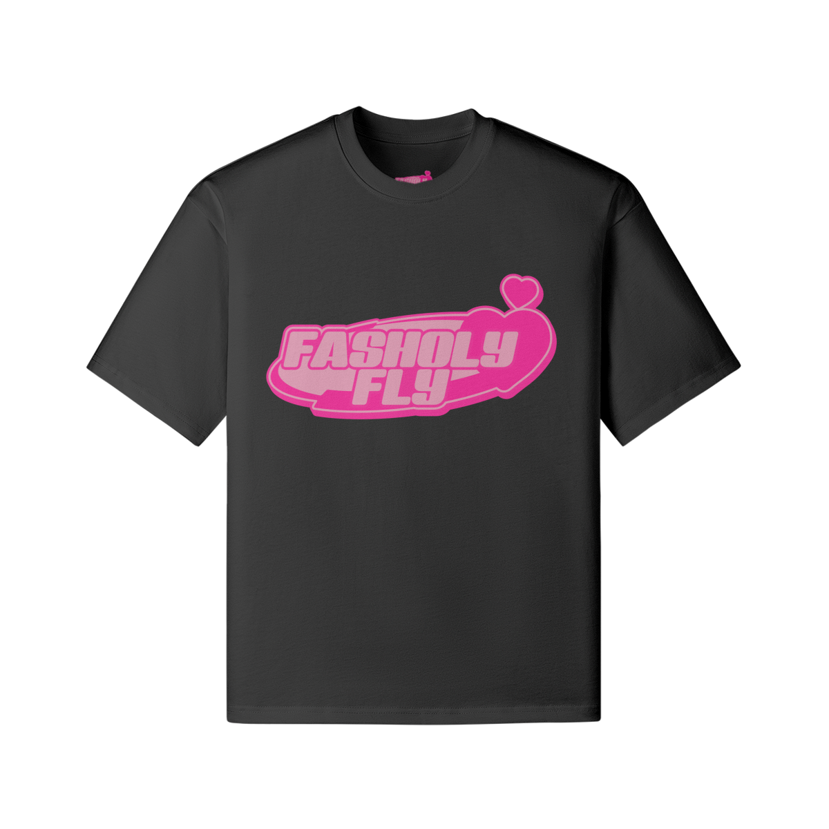FFPink Hearts | 240GSM Boxy T