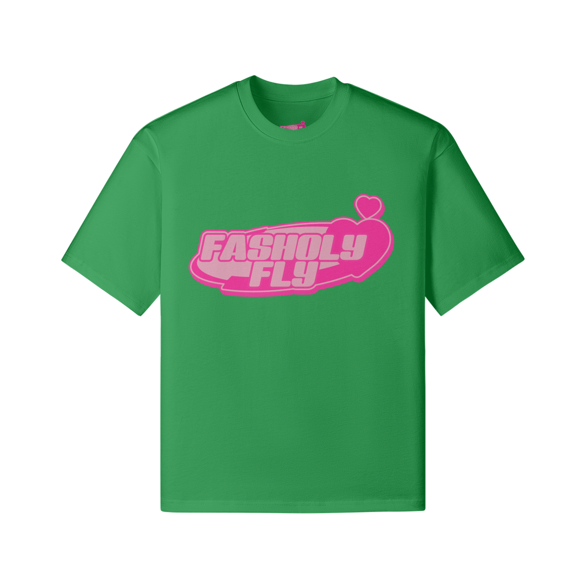 FFPink Hearts | 240GSM Boxy T