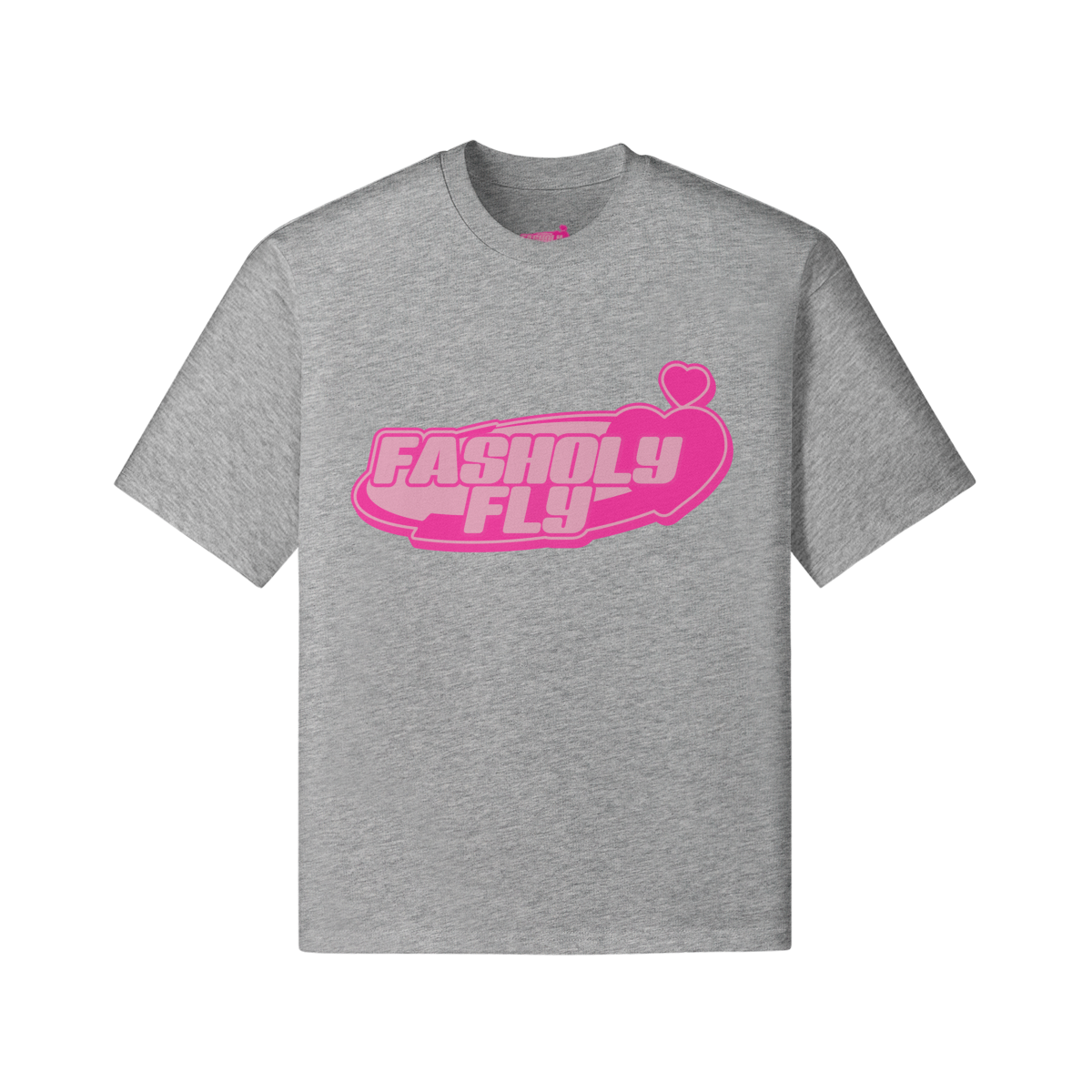 FFPink Hearts | 240GSM Boxy T