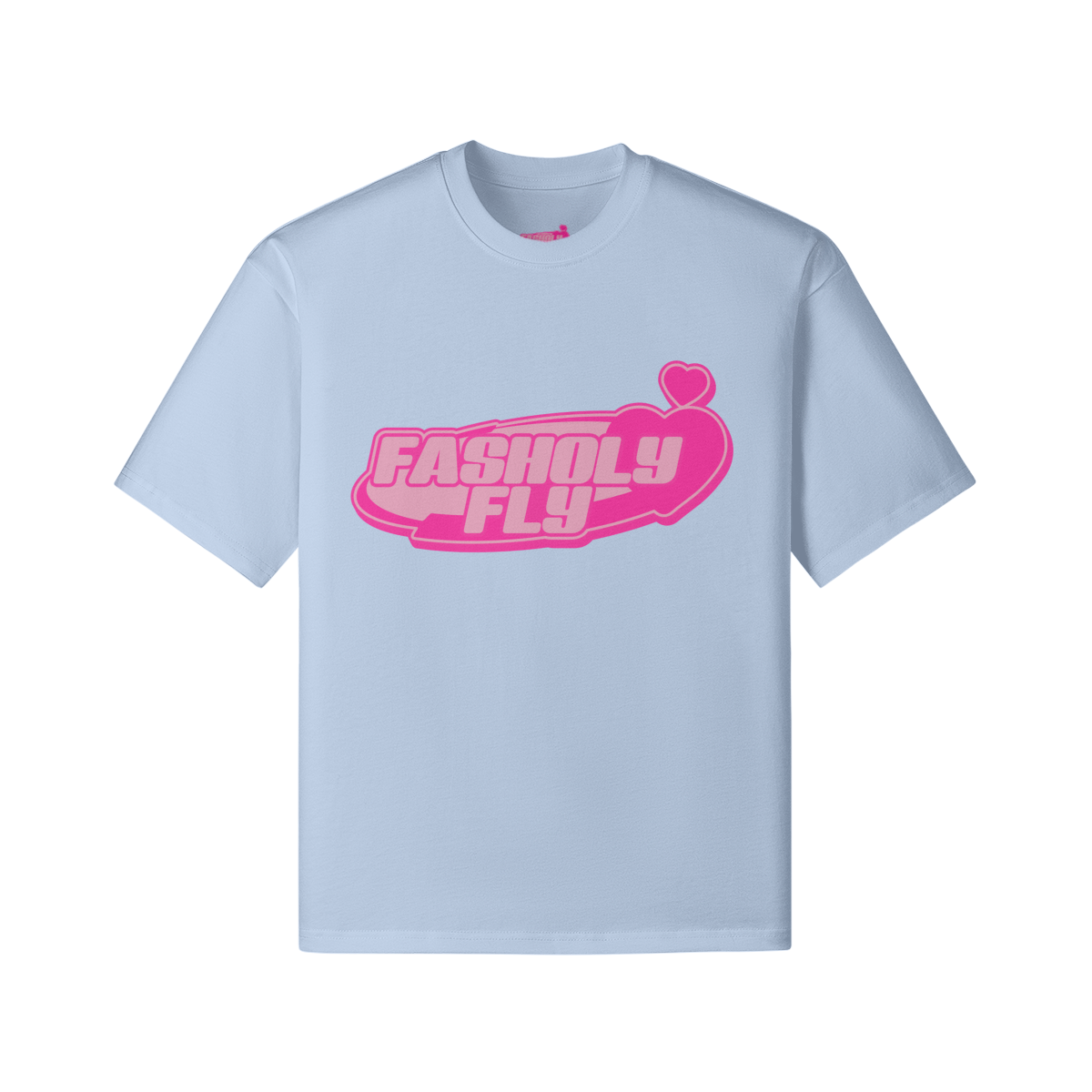 FFPink Hearts | 240GSM Boxy T