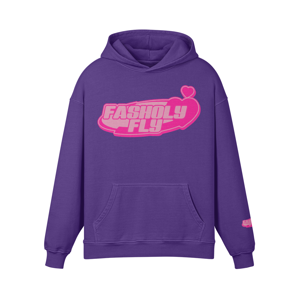 FFPink Hearts | 440GSM Heavyweight Hoodie